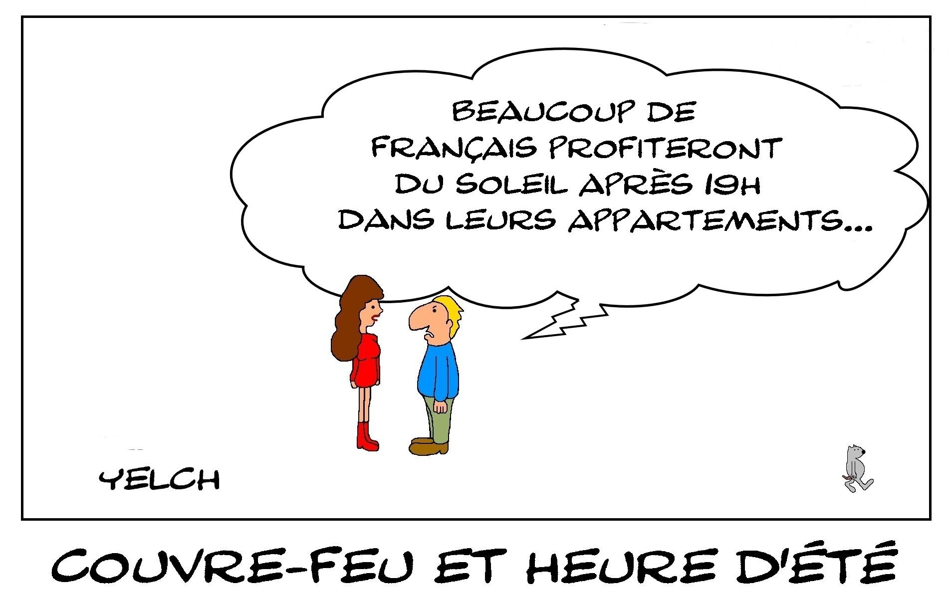 Couvre-feu et heure d'été