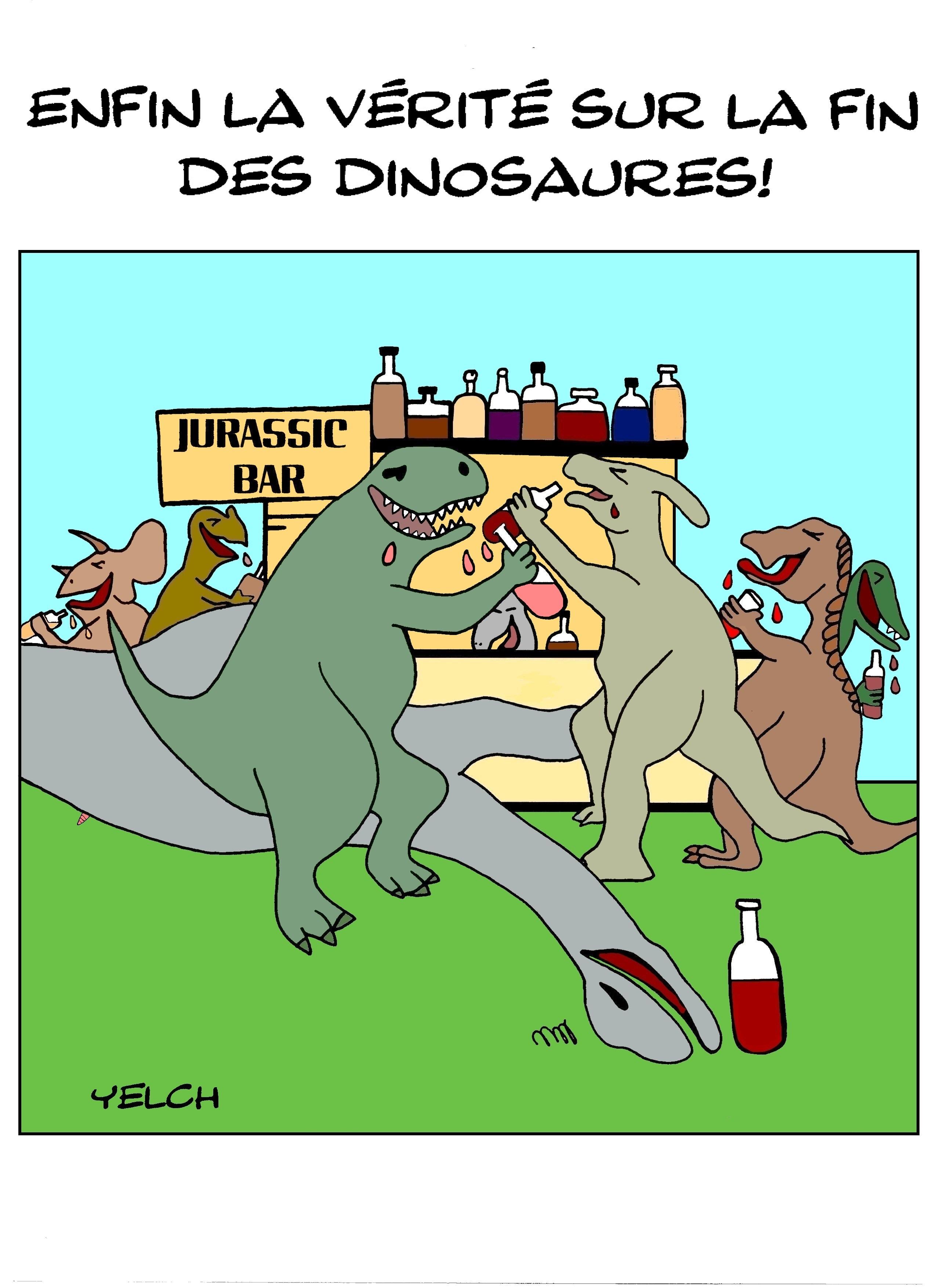 Enfin la vérité sur la fin des dinosaures!