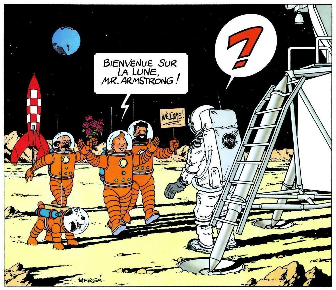 Le 1er pas de l'homme sur la lune, rêve ou réalité ?
