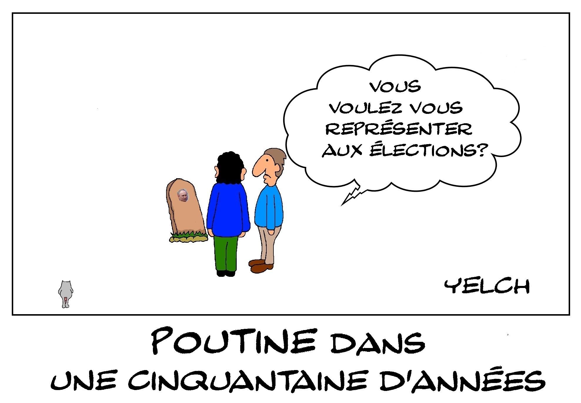 Poutine , président à vie et même au-delà?