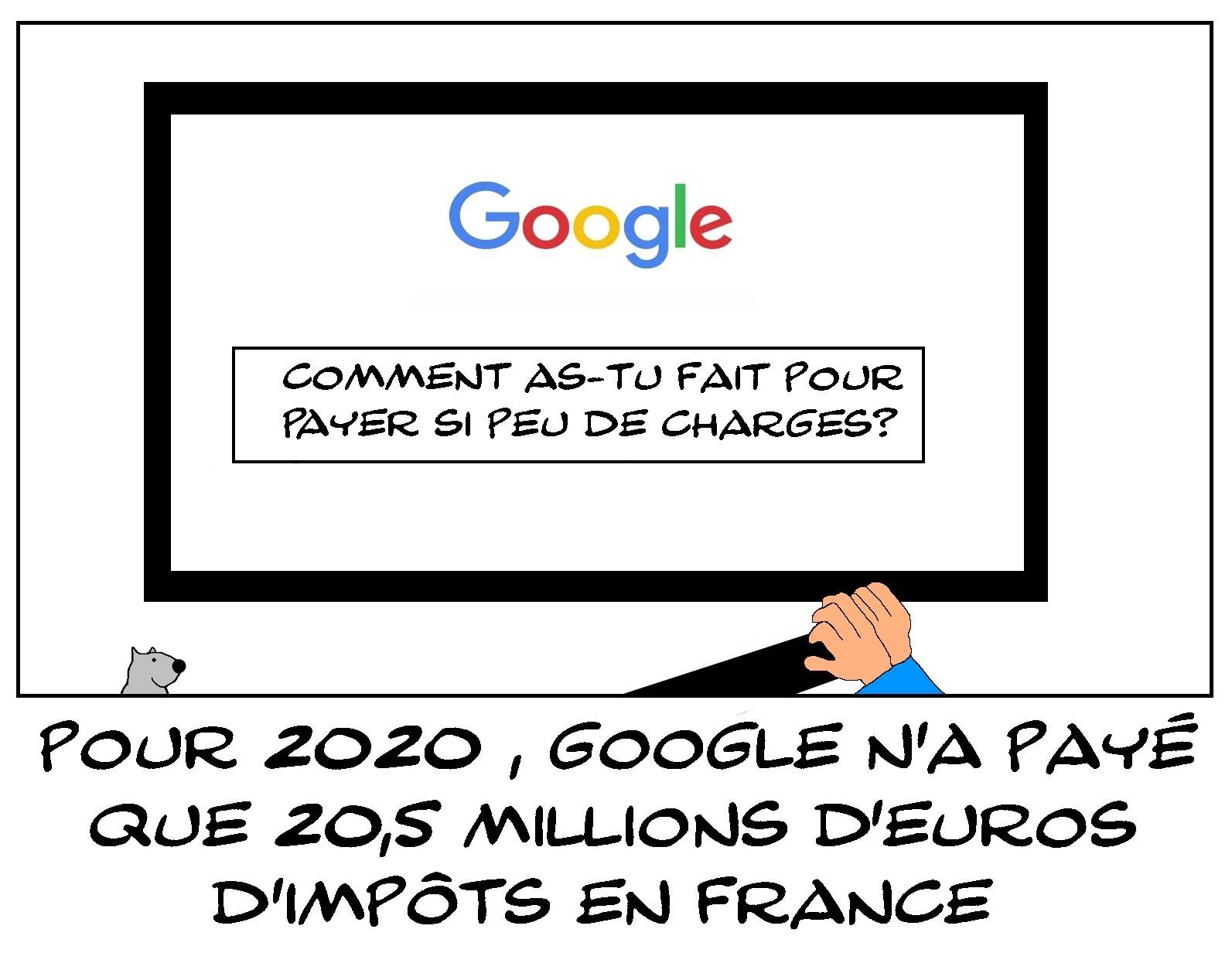 Google et les impôts