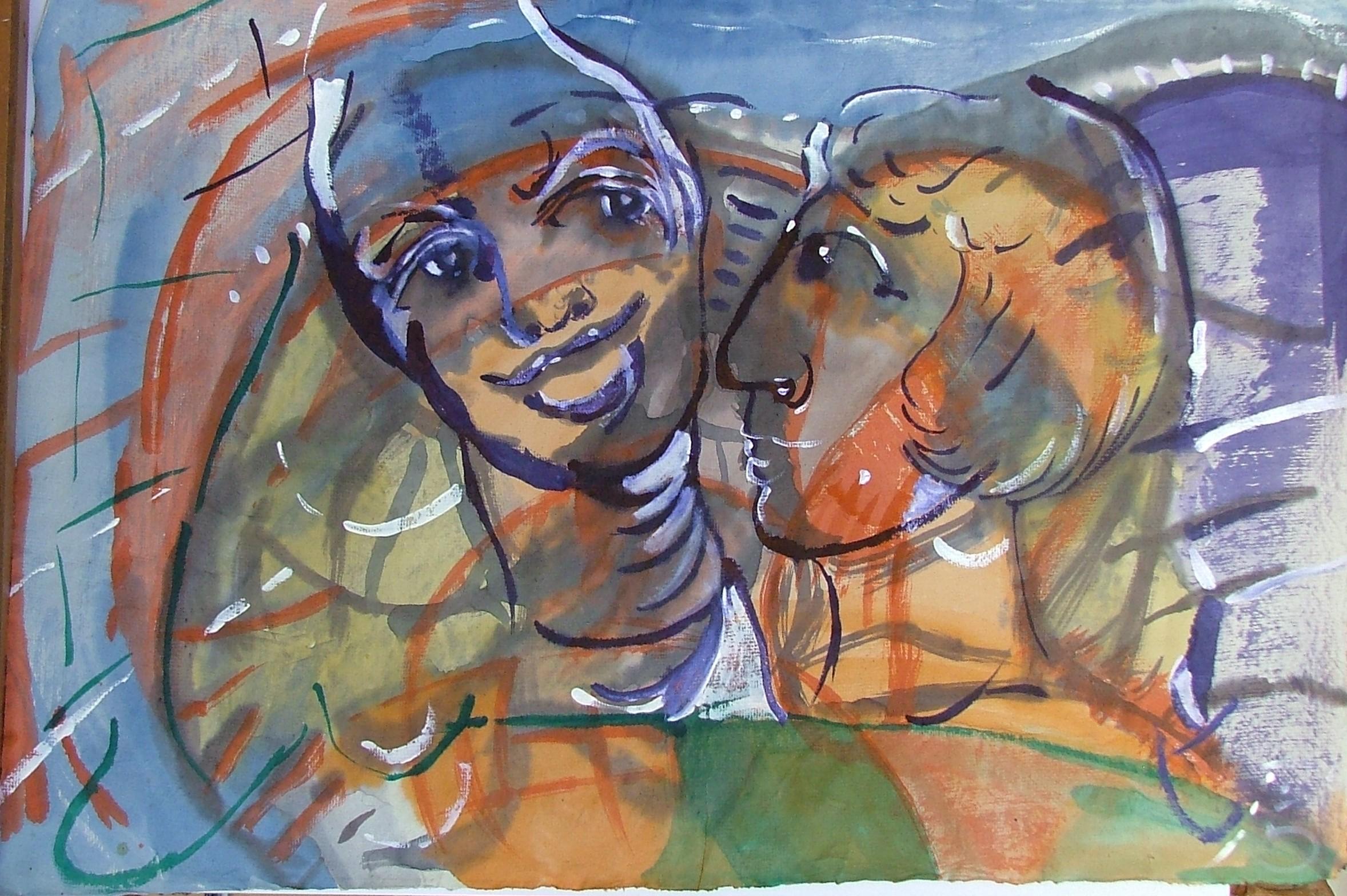Peintures Au Fil Du Temps - La séduction - 1999
