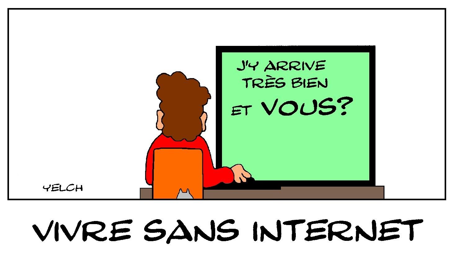 Vivre sans internet
