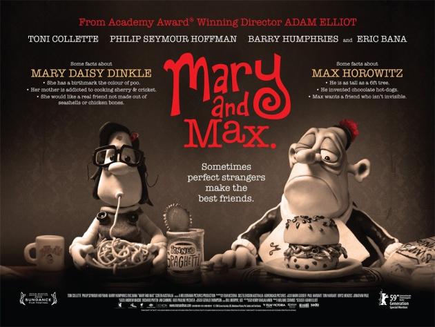 Mary et Max (Mary and Max, Adam Elliot, 2008)