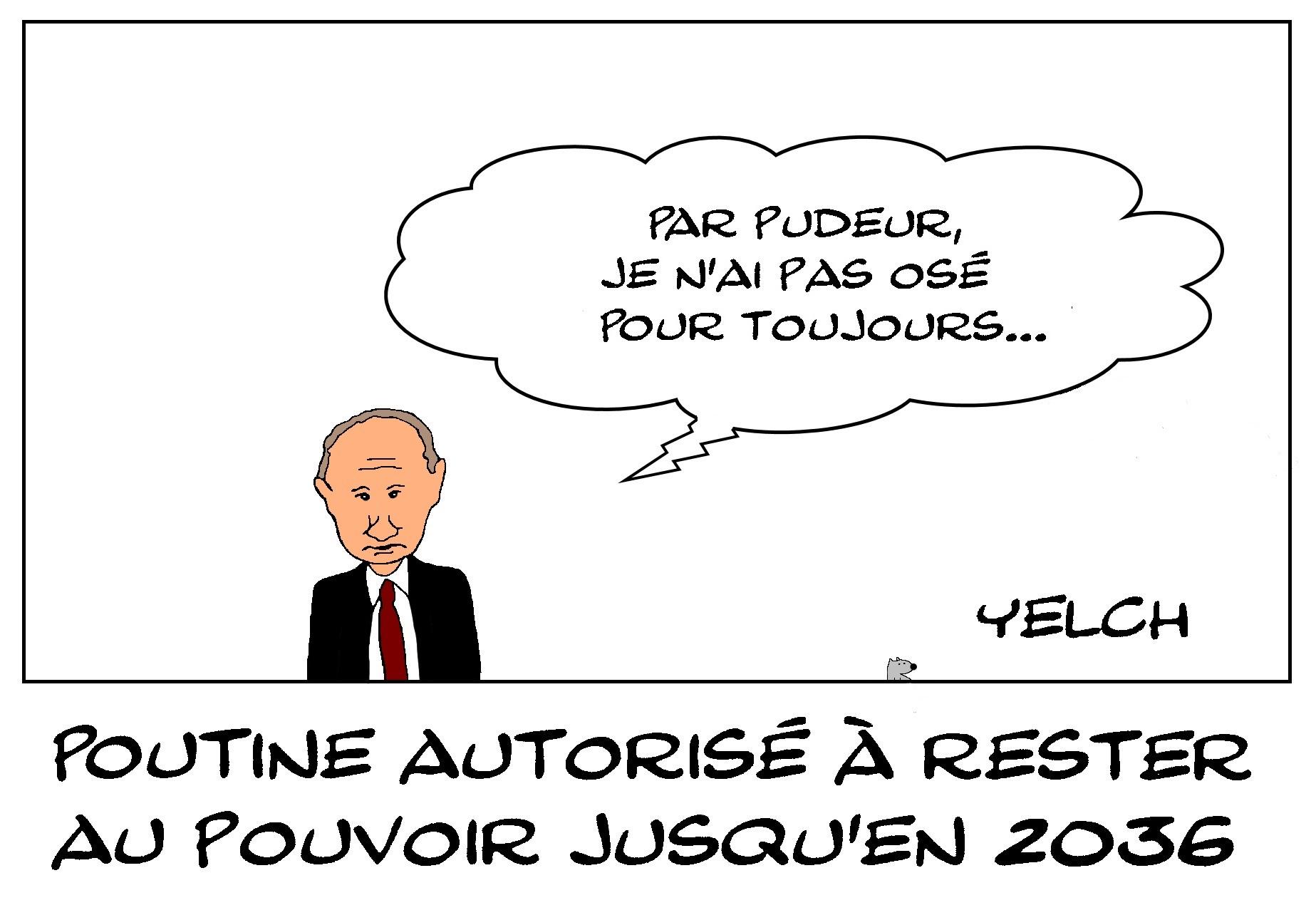 Poutine l'éternel président