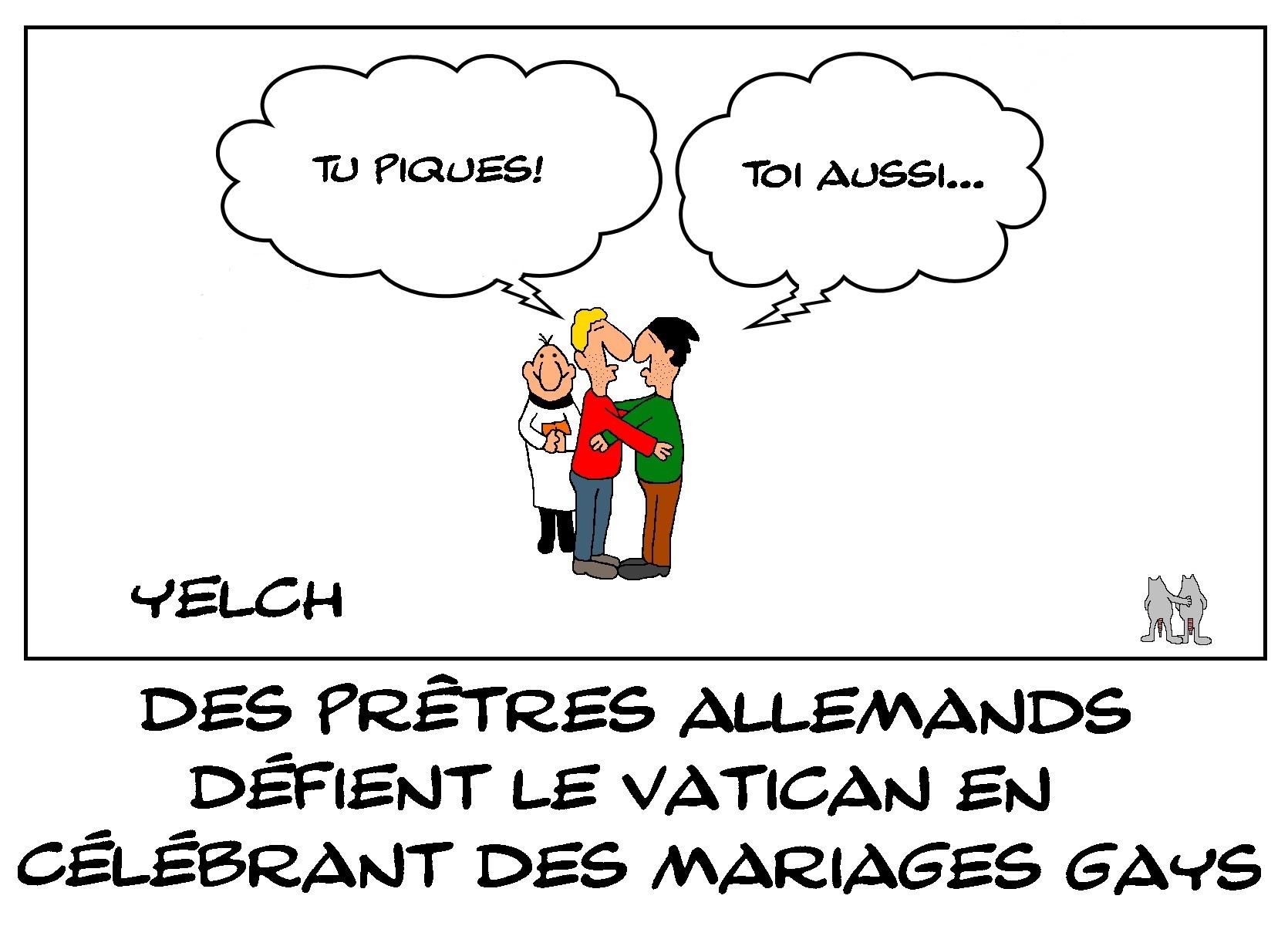 Mariages gays et Vatican