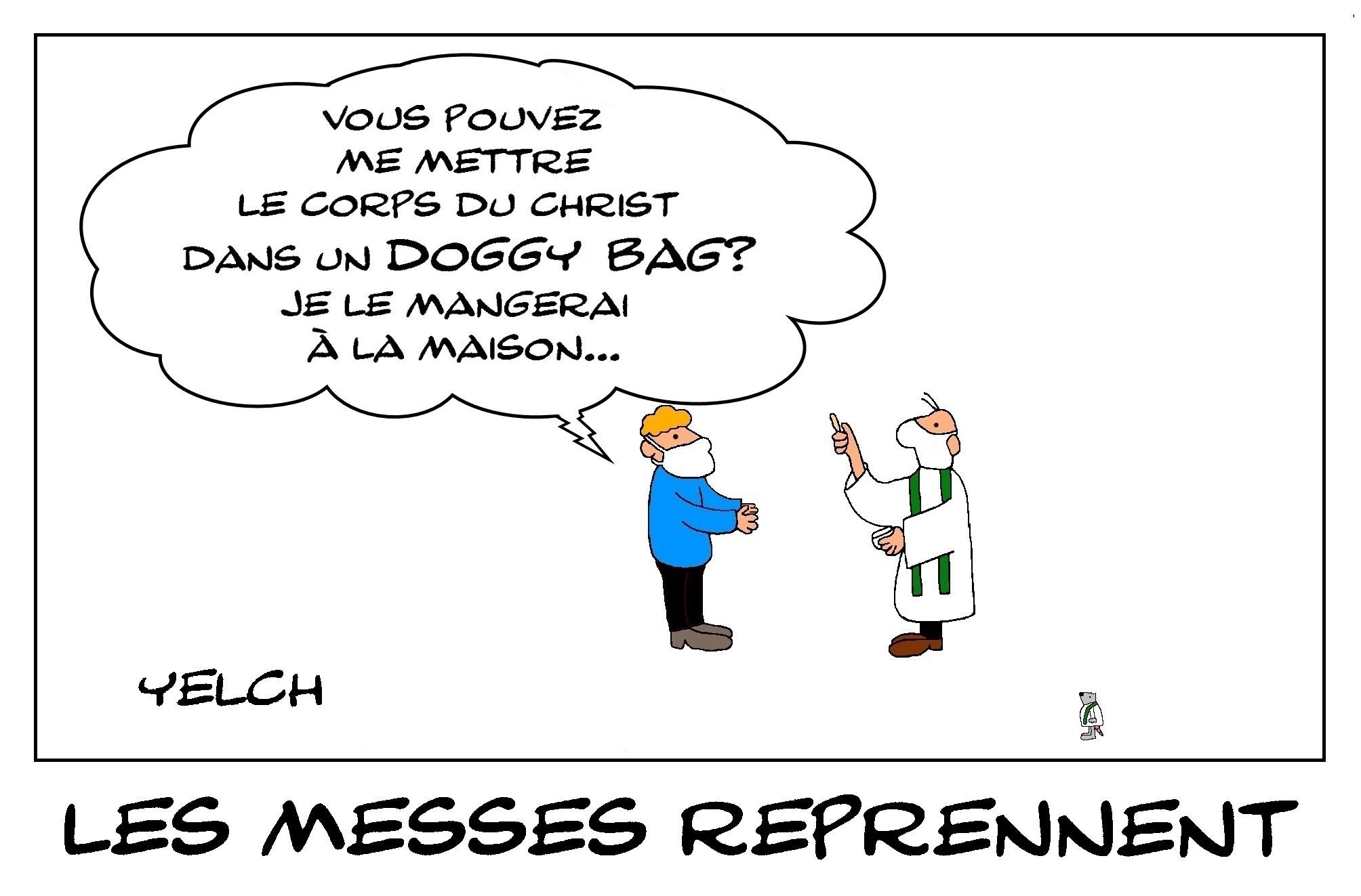 les messes reprennent