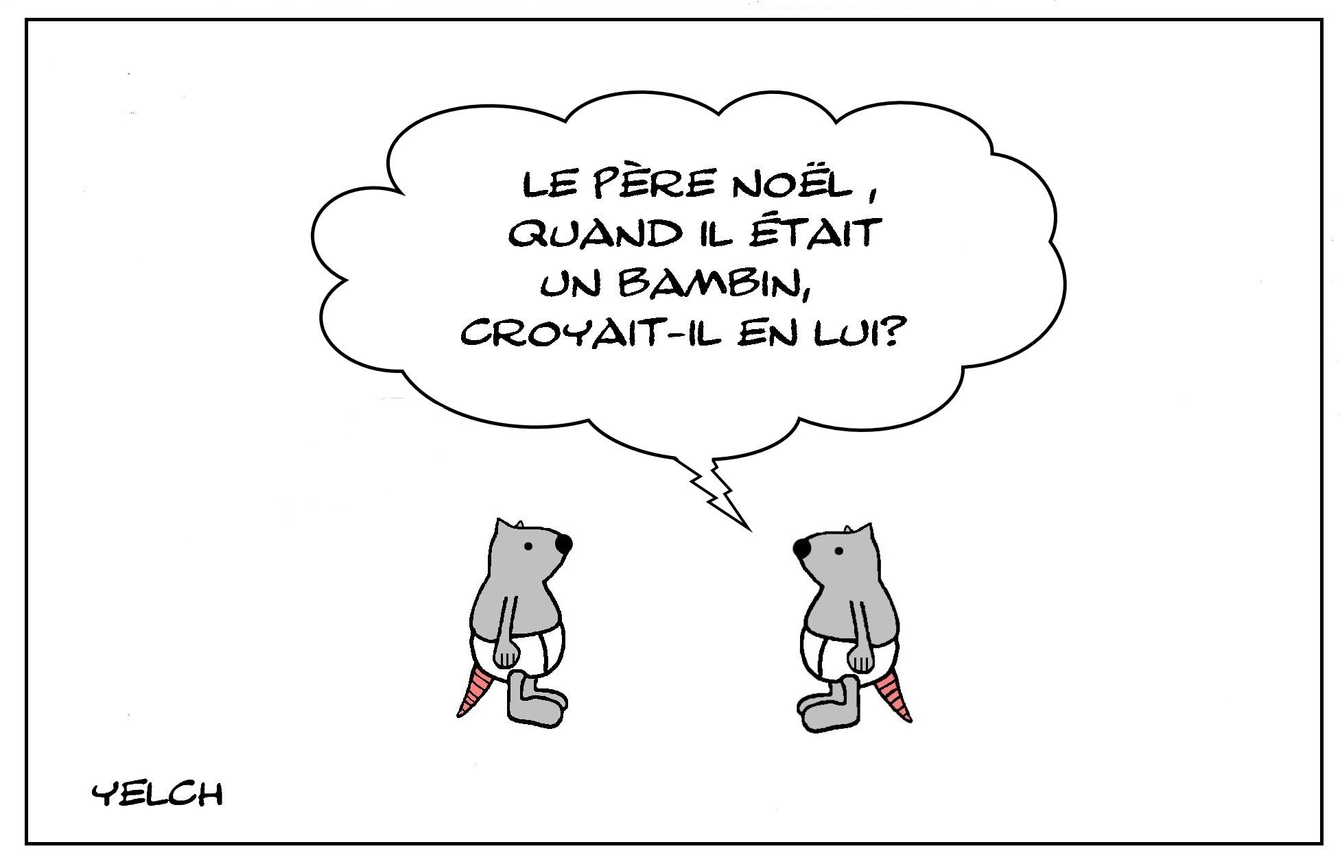 Tous les enfants croient au PERE NOEL