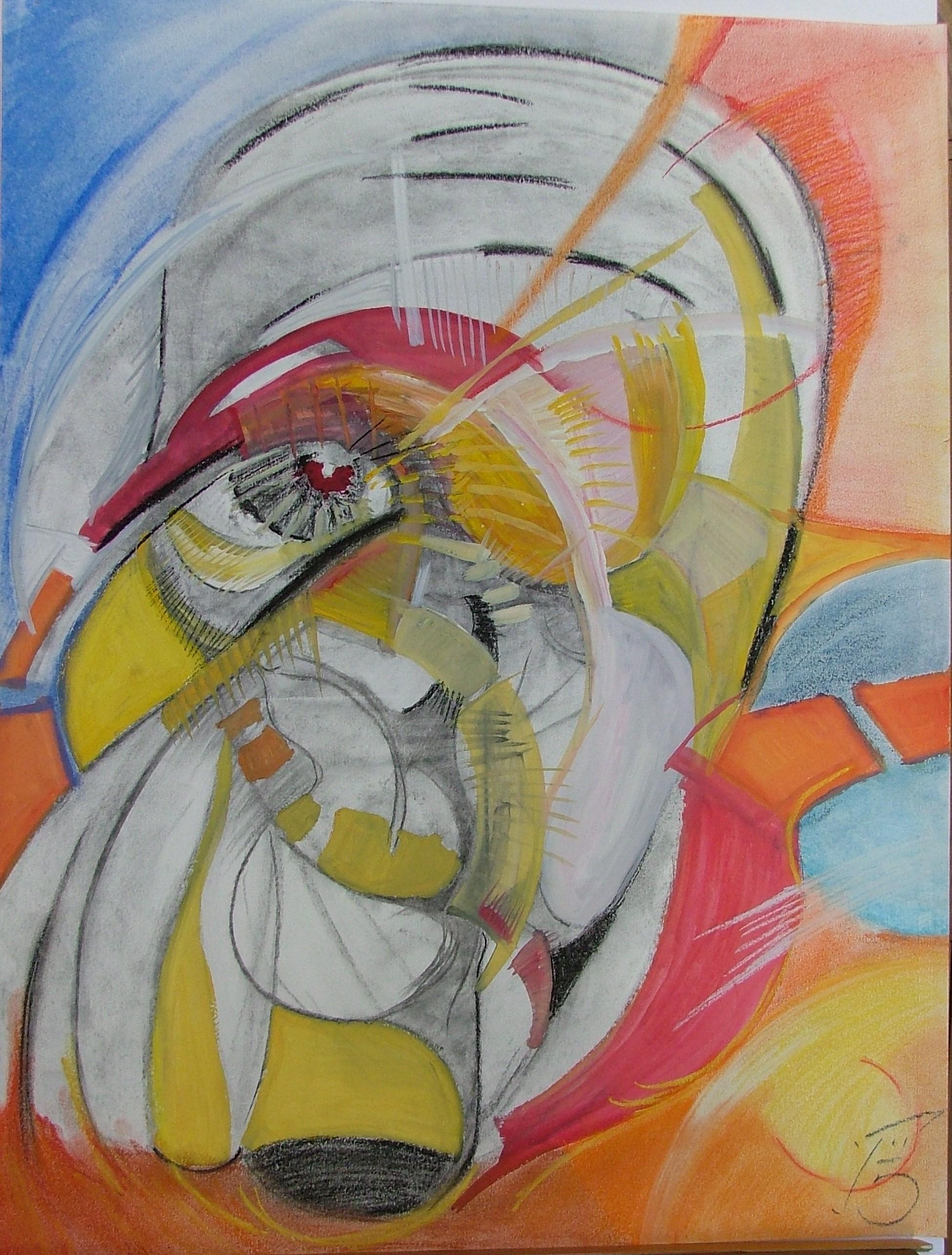 échappée de l'oeil - peinture au fil du temps - 2000