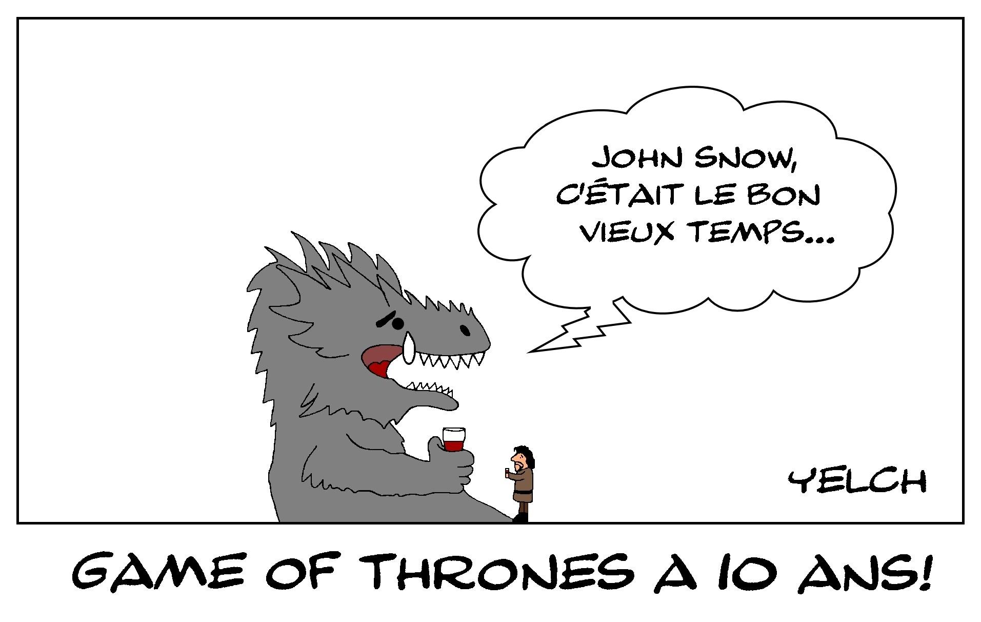 Game of Thrones a 10 ans!