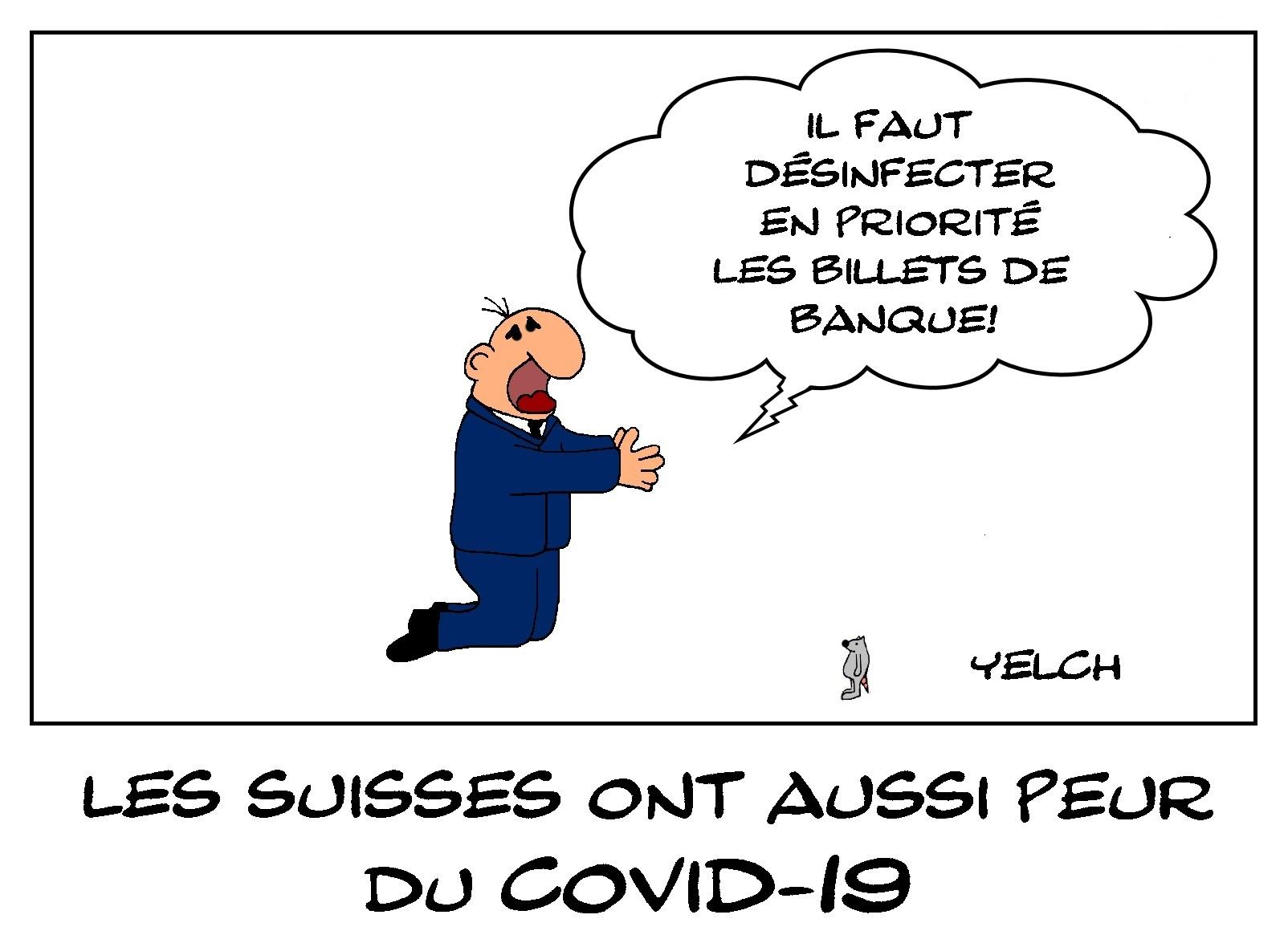 Les Suisses ont aussi peur du Covid-19