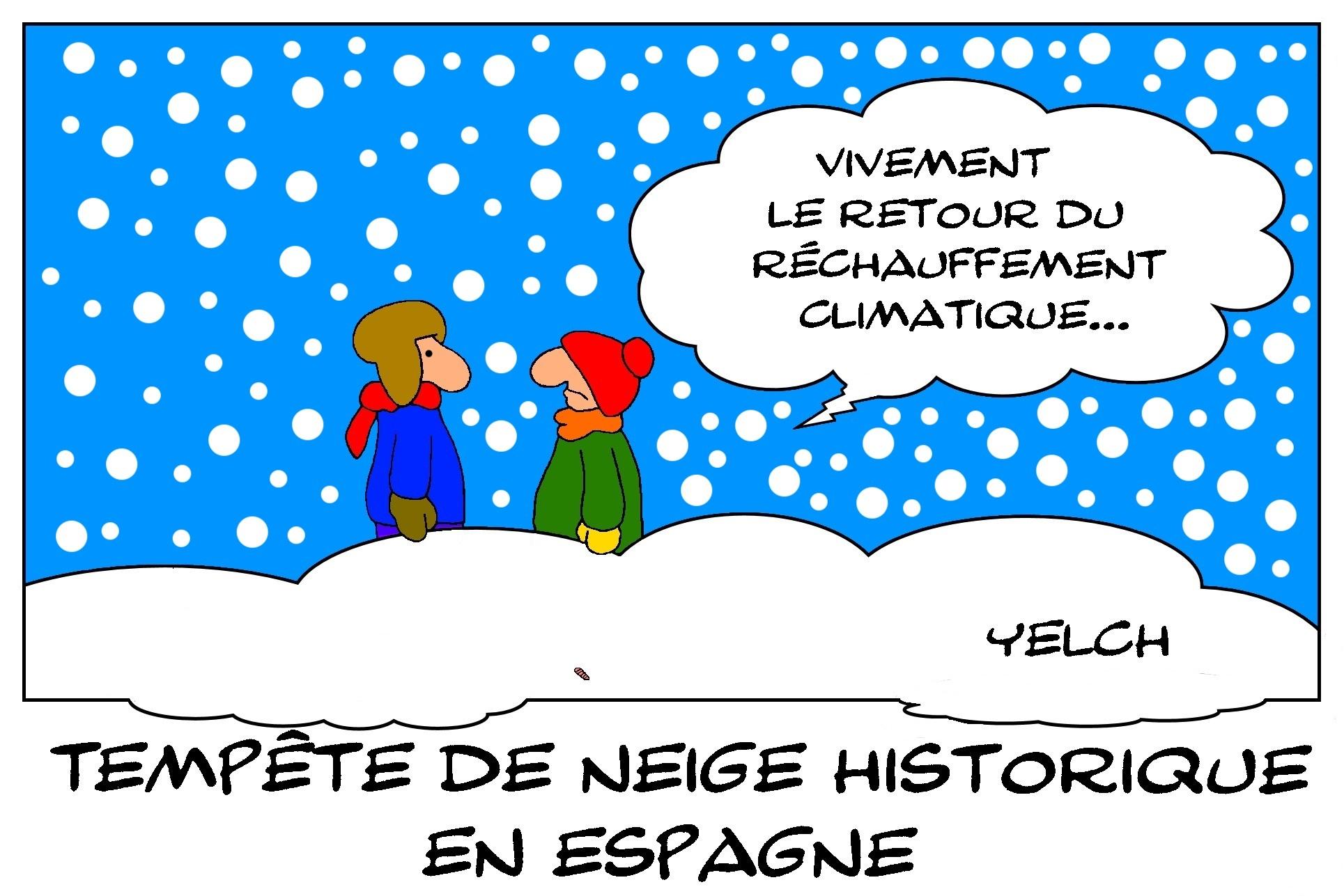 Nieve en espana