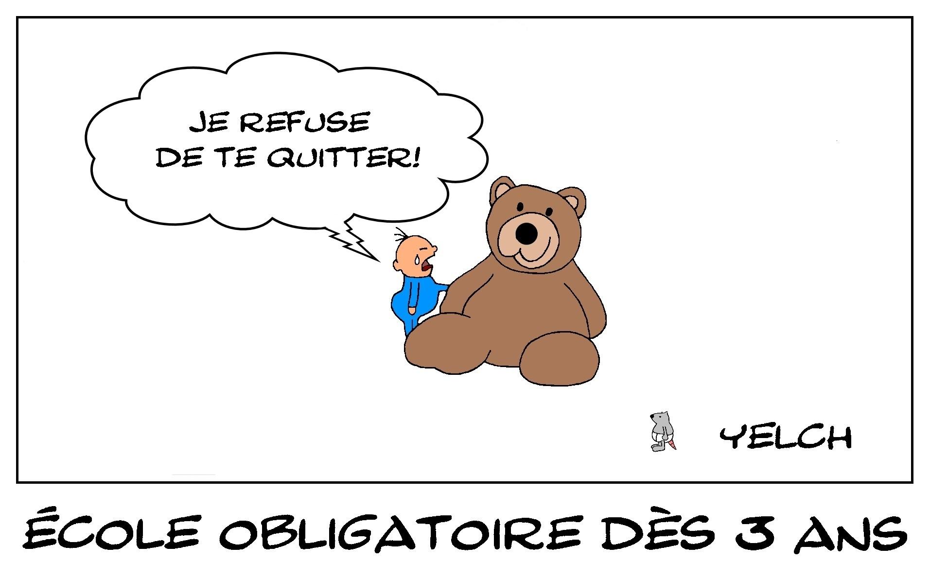 Touche pas à mon nounours !