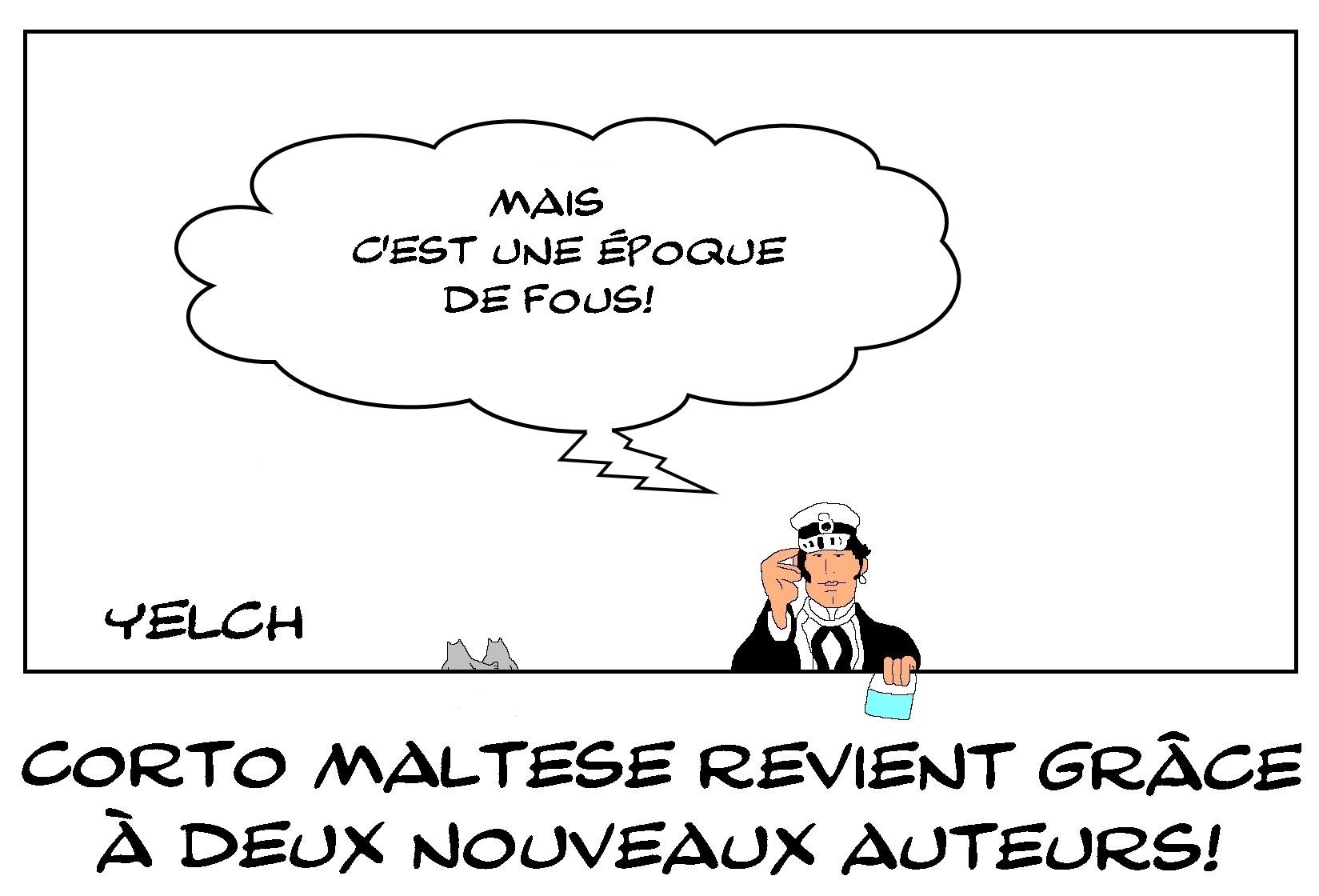 Le retour de Corto Maltese