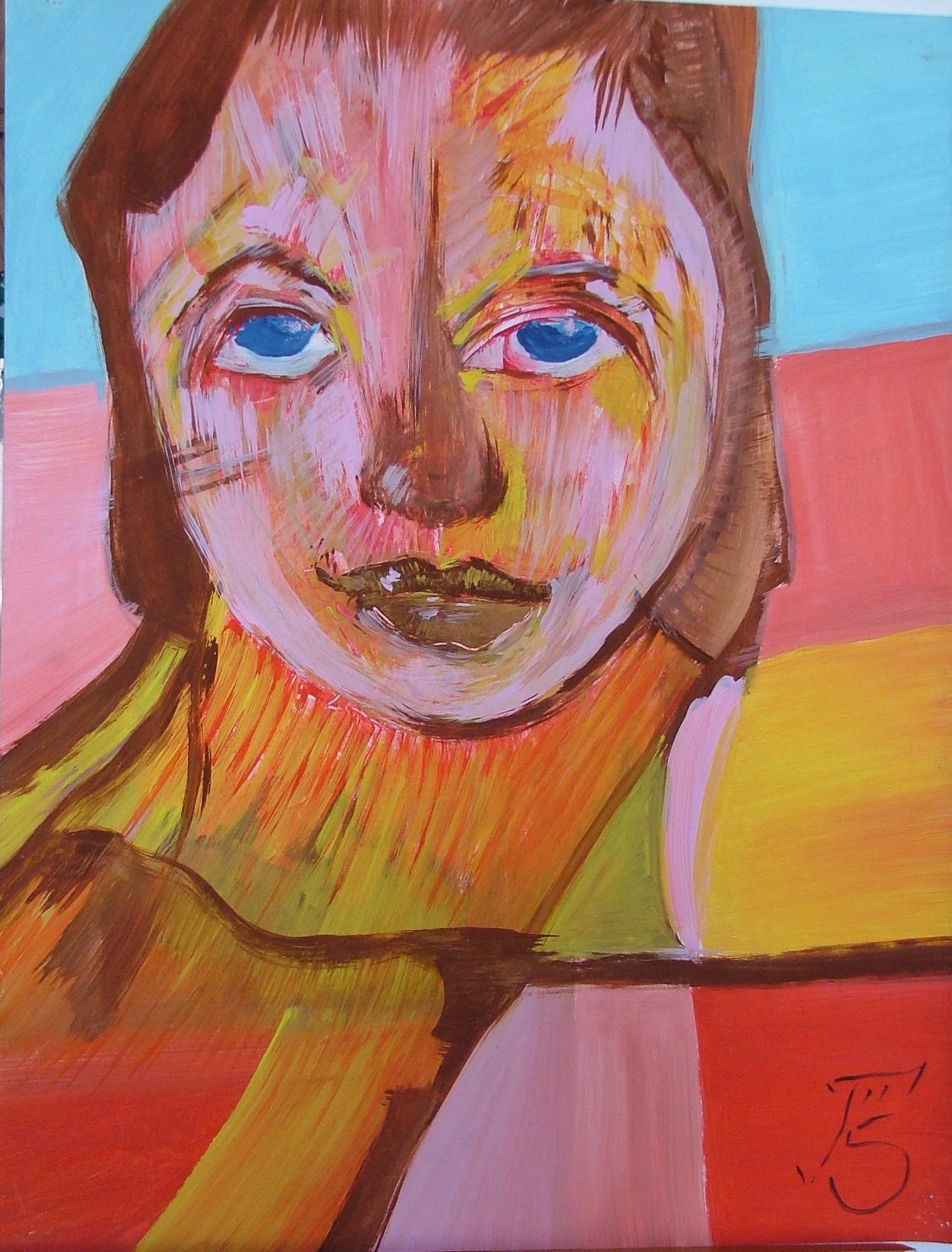 Sérénité - peinture au fil du temps - 2001