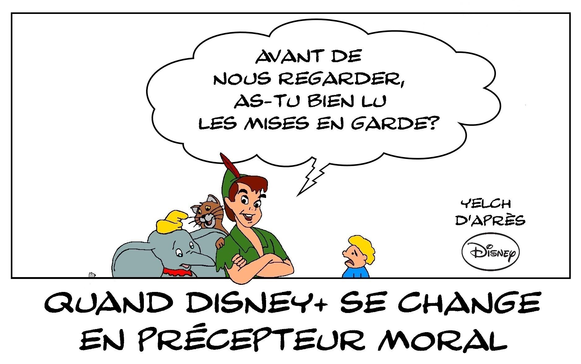 Dessins animés de Disney sous surveillance interne
