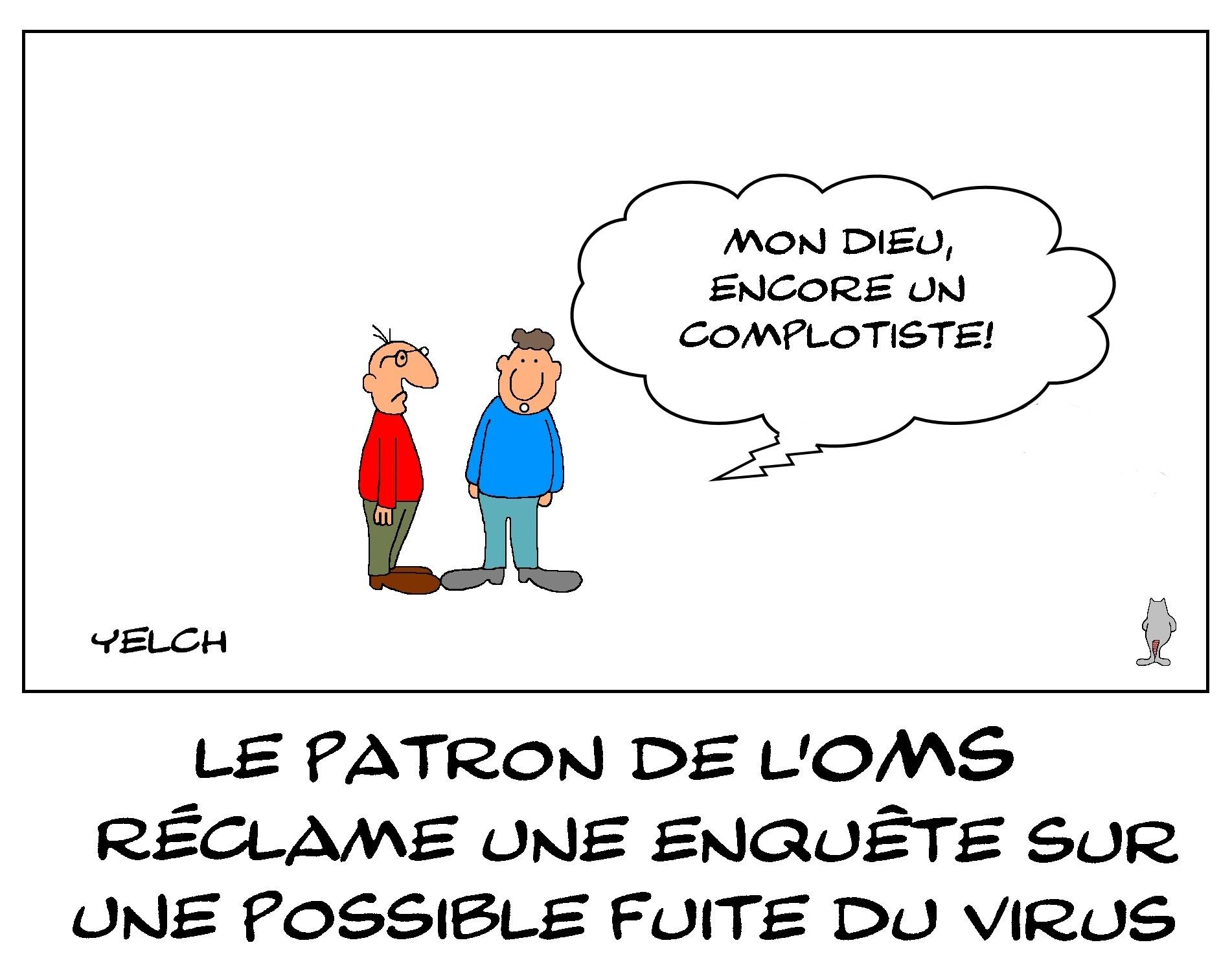 Il y a des complotistes partout
