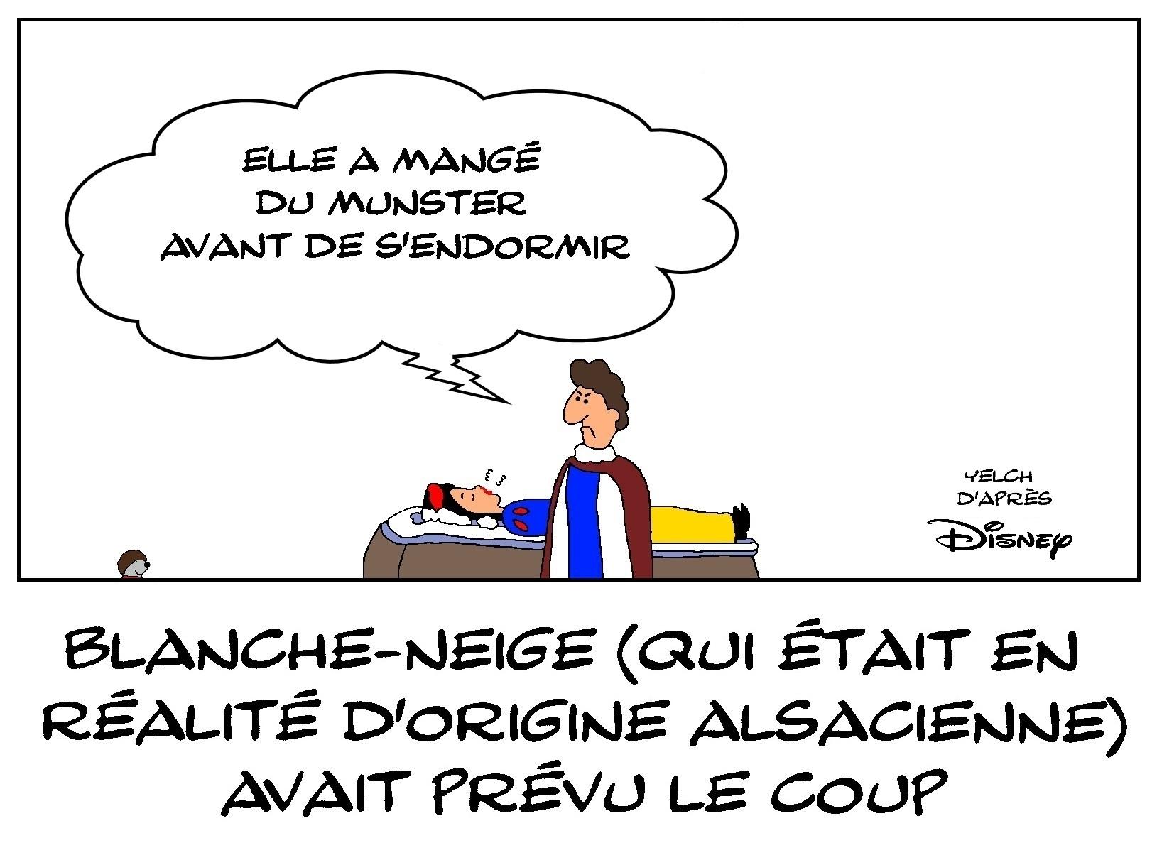 Blanche-Neige aimait le munster