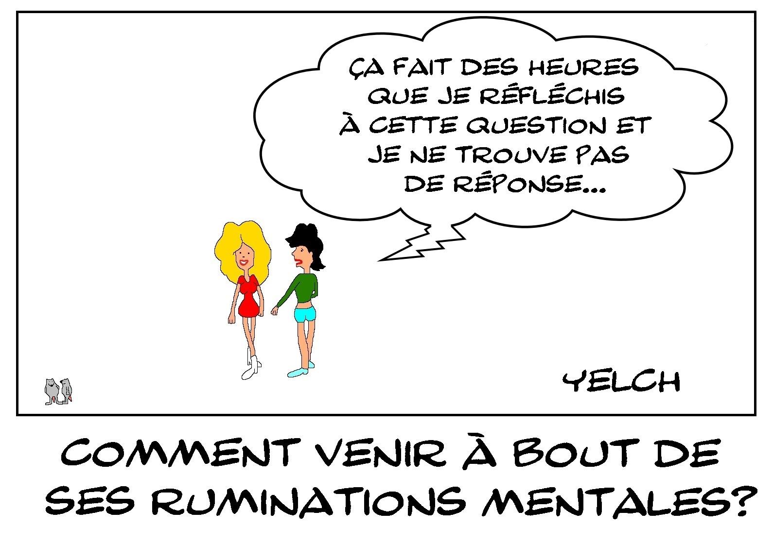 Venir à bout de ses ruminations mentales