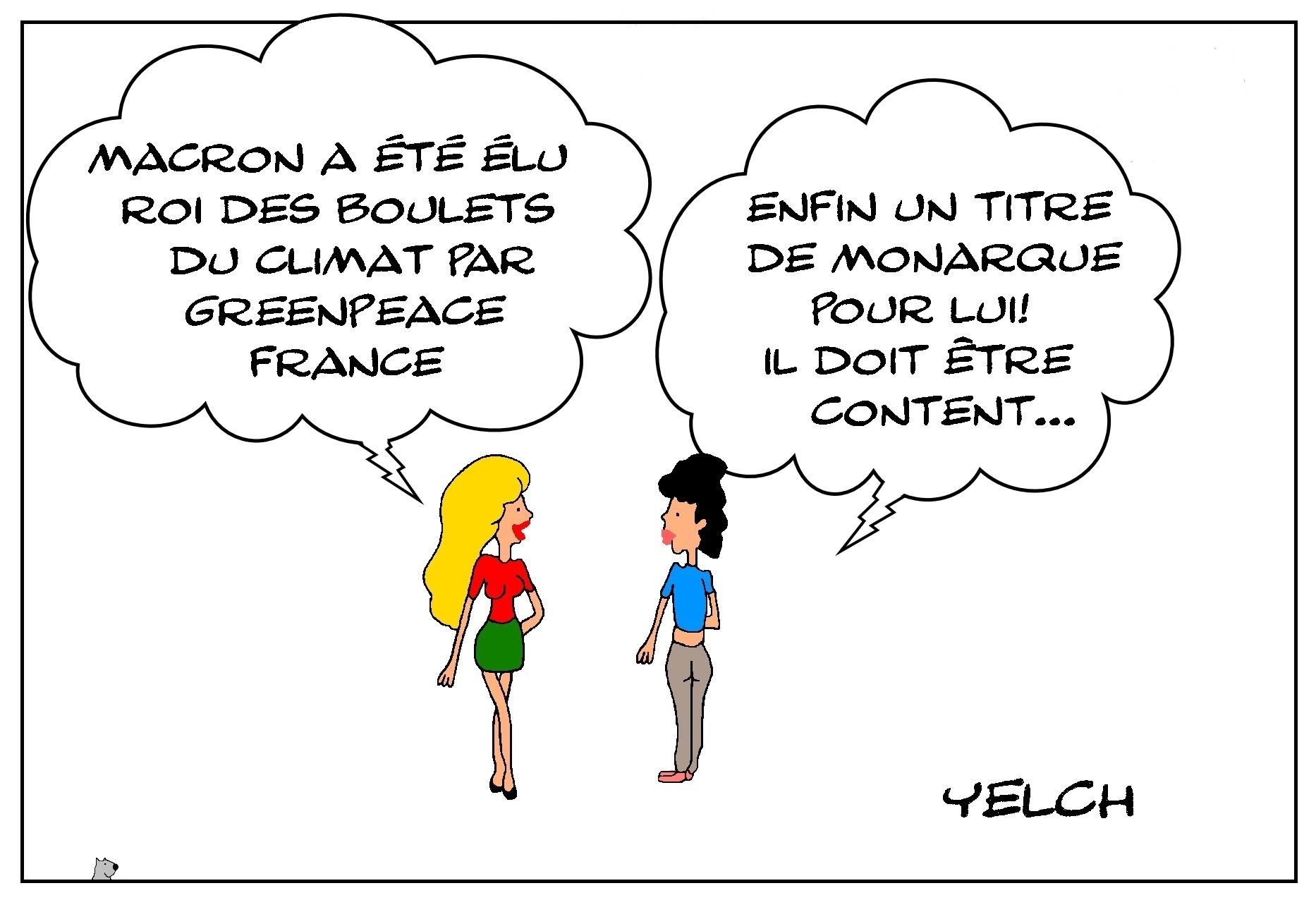Macron enfin roi!