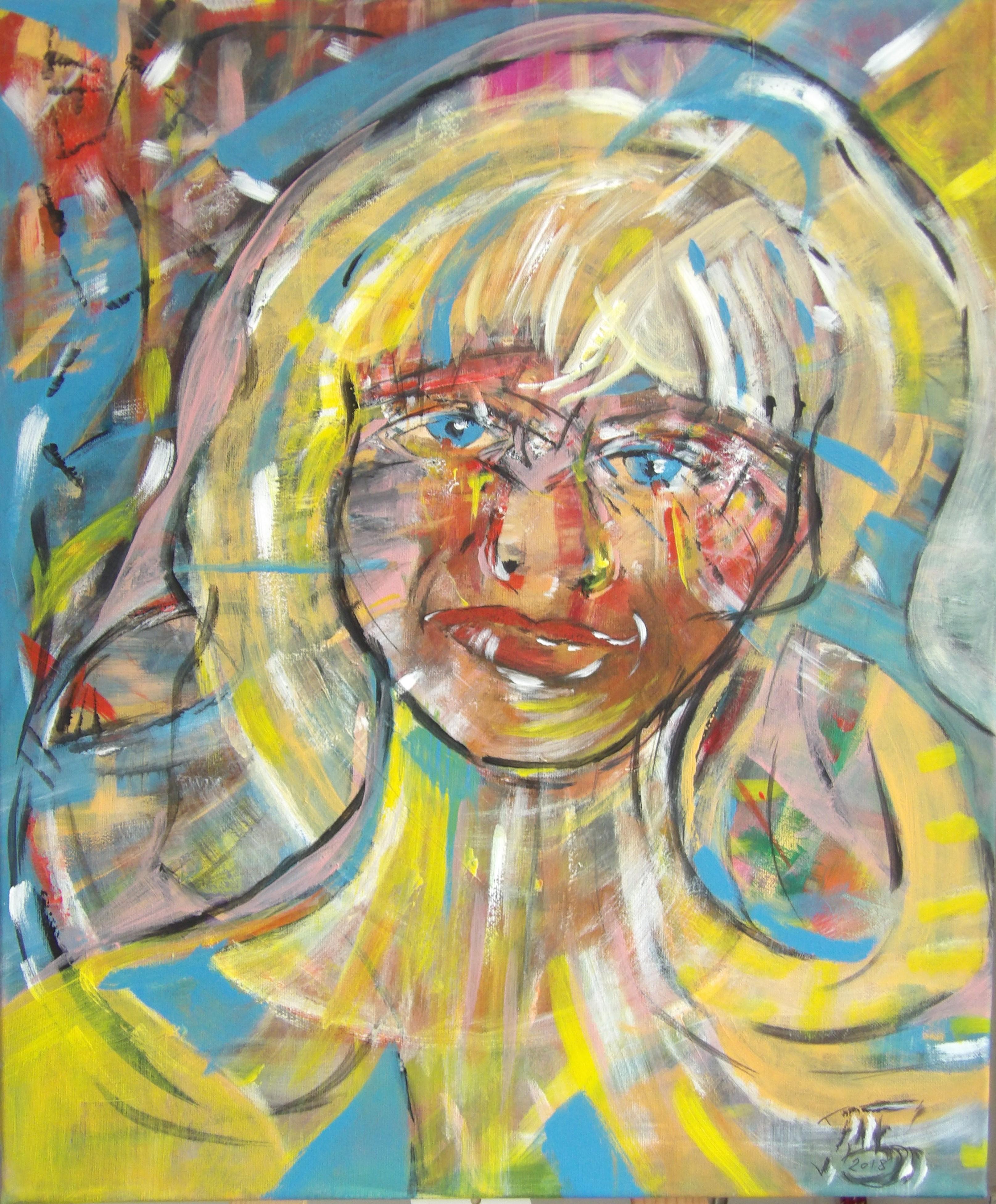 Nébuleuse - Peinture au fil du temps - 2018 Belle année à toutes et tous