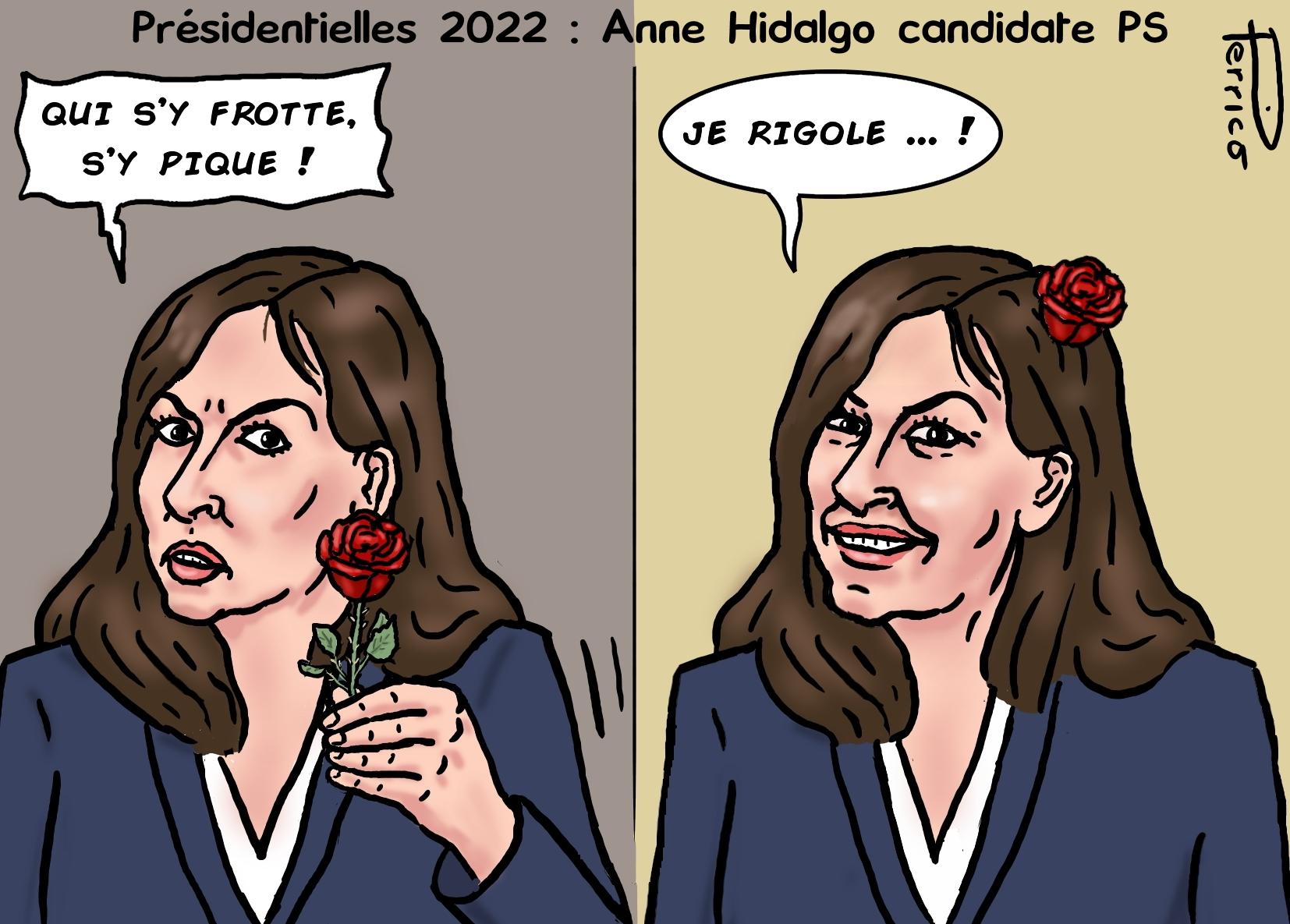 Anne Hidalgo candidate PS