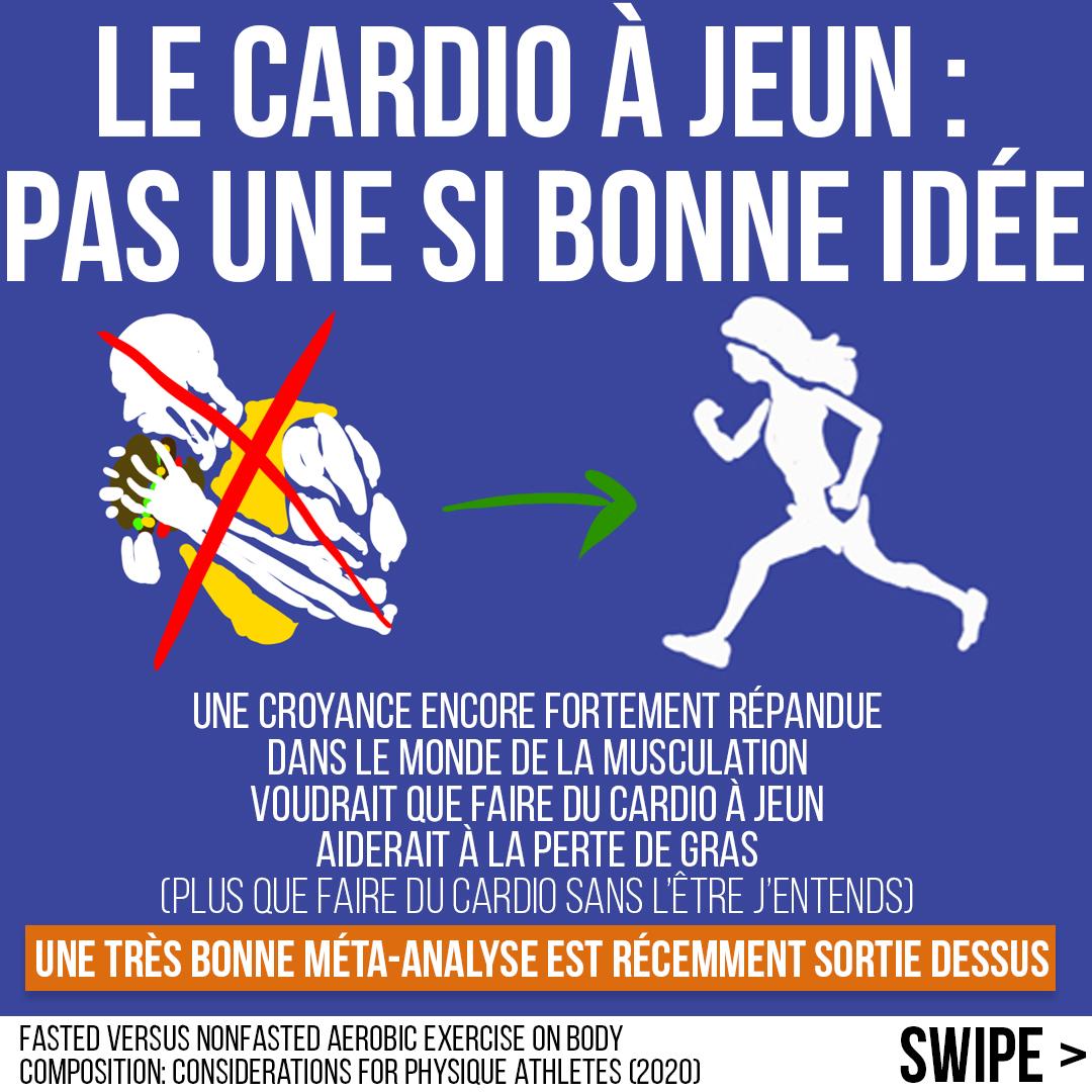 Le cardio à jeun : pas une si bonne idée