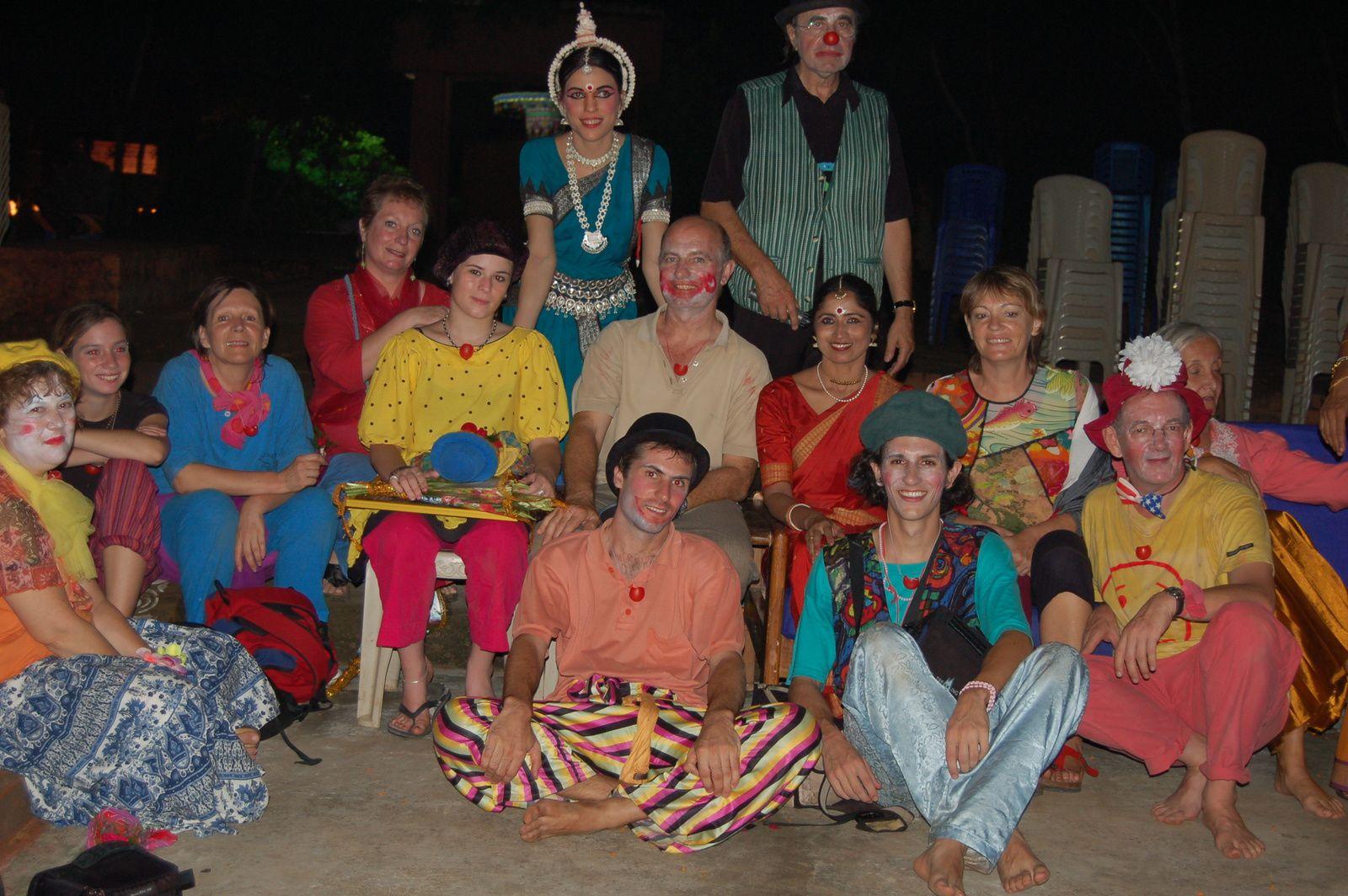 Un clown en Inde