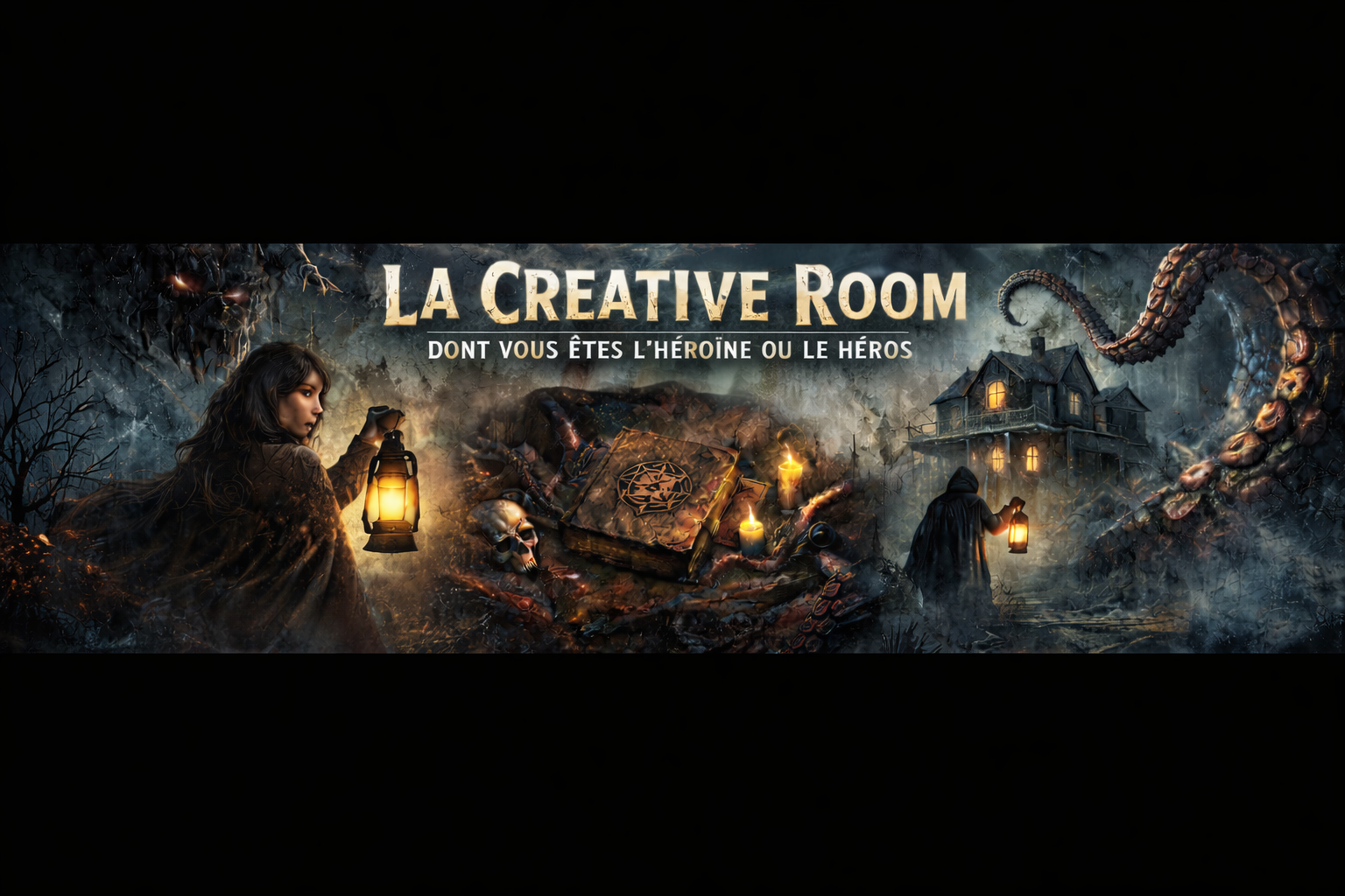 La Creative Room dont vous êtes l'héroïne ou le héros.