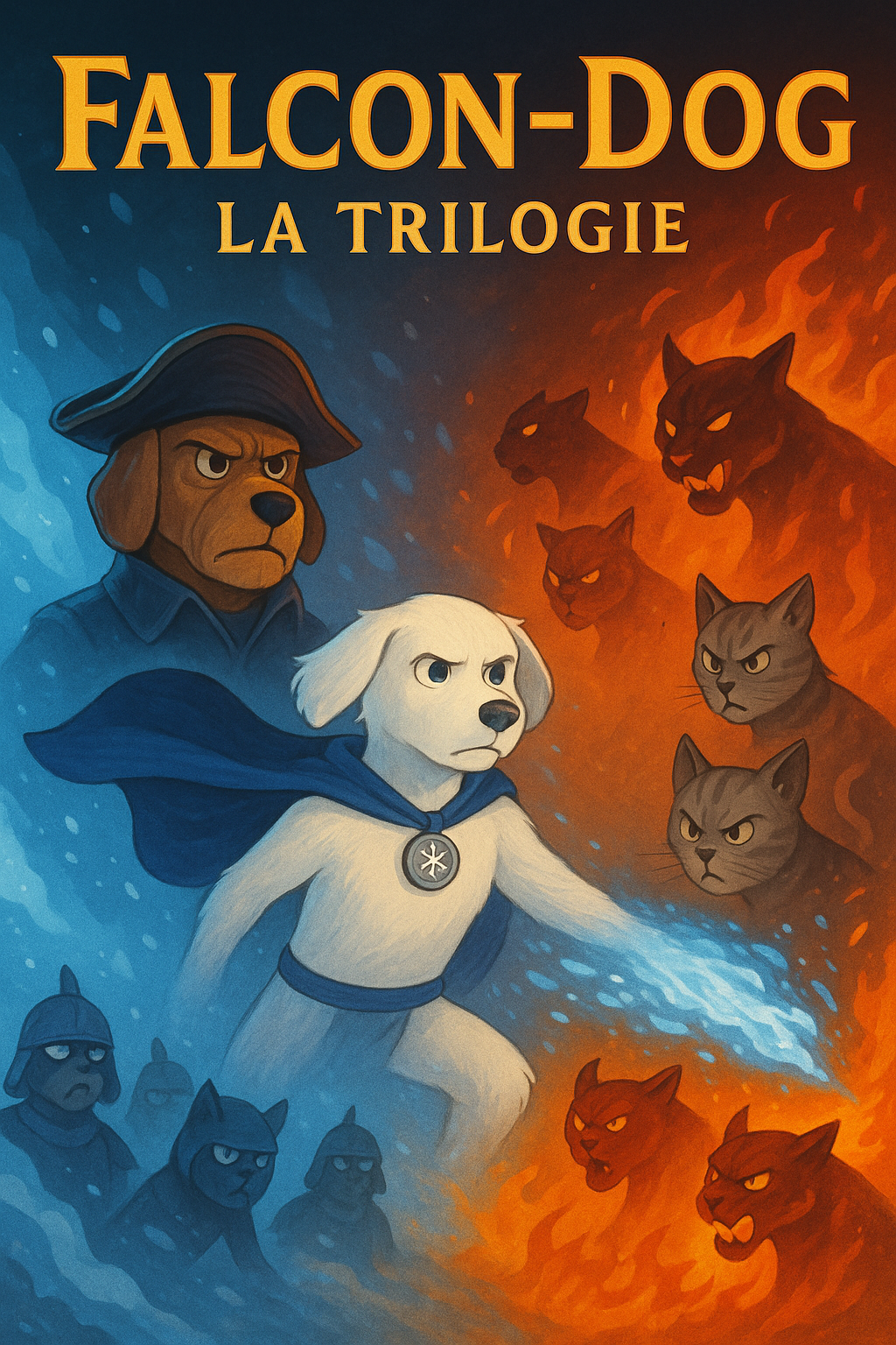 Falcon-Dog, super-chien aux pouvoirs de glace