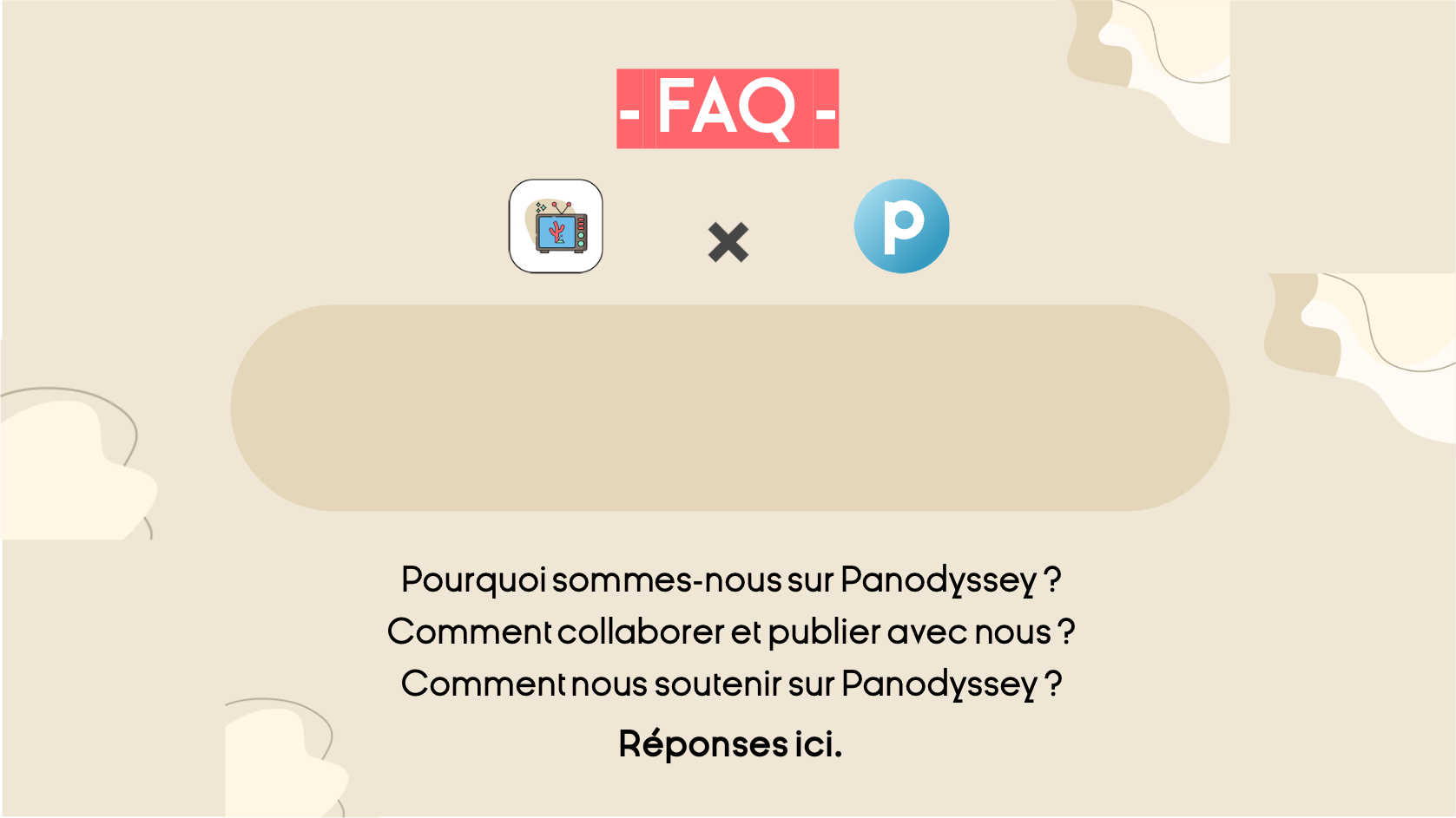 LE CORAIL x PANODYSSEY ? 🙋