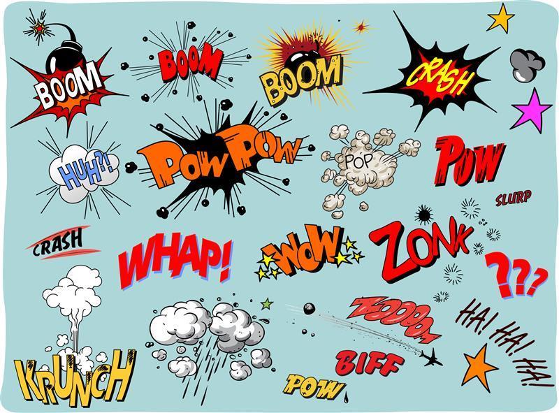 Onomatopées et Phylactères