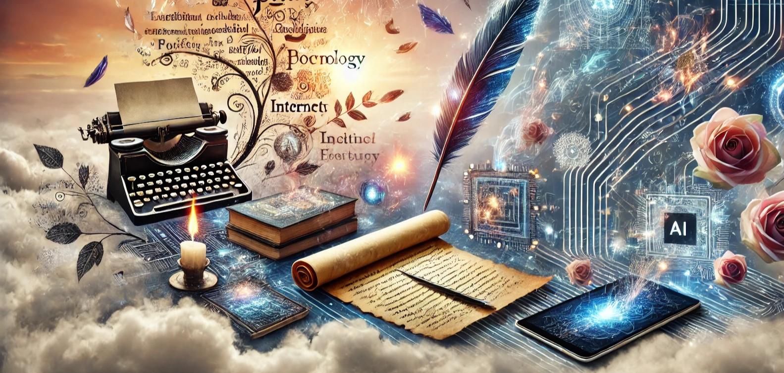 Nouvelles technologies, 
Internet, IA... en poésie. 
Oui, c'est possible !