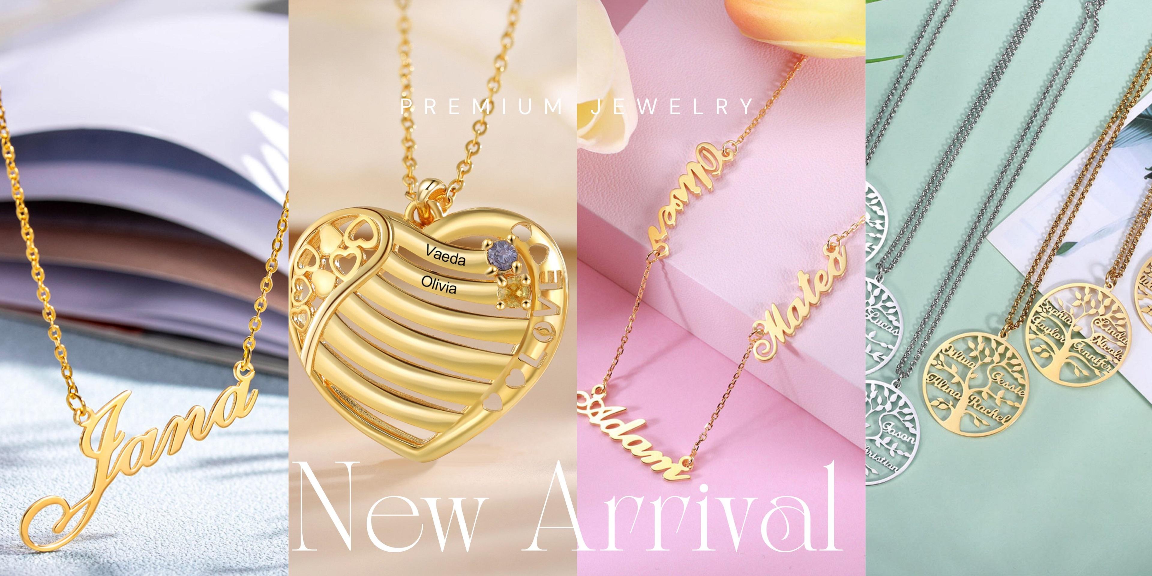 Personalized & 925 sterling silver jewelry