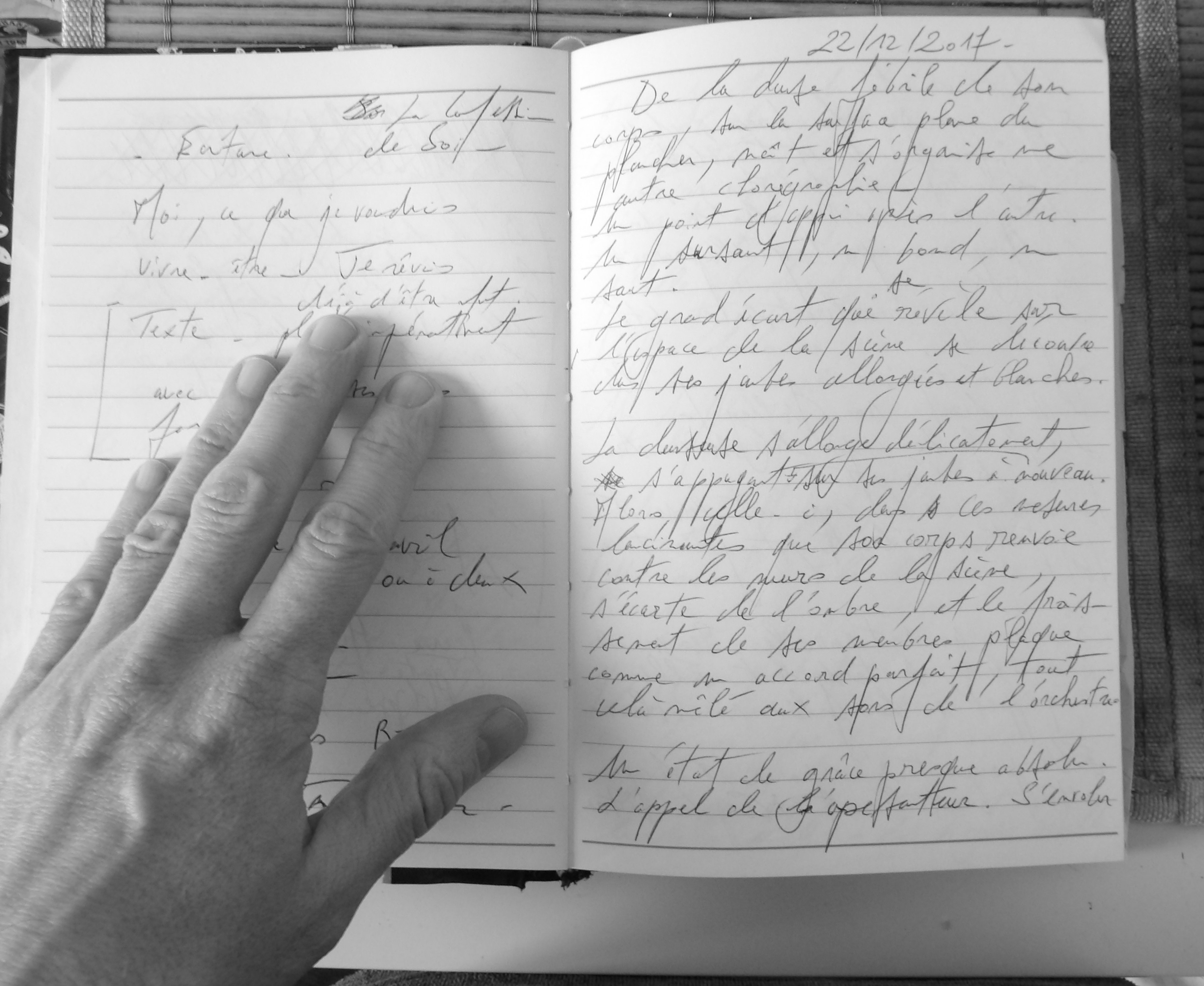 journal écriture