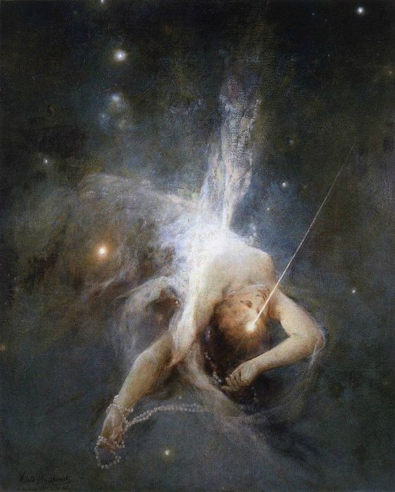 Witold Pruszkowski - La Chute de l'étoile (1884)