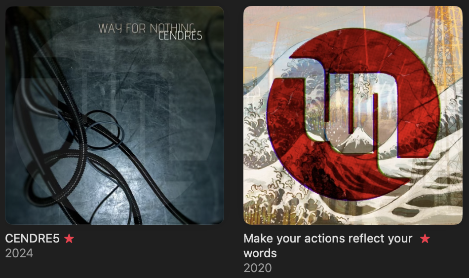 Couvertures des albums de Way For Nothing