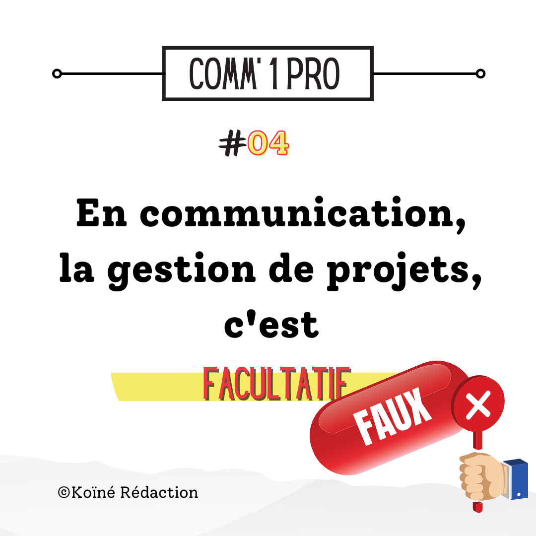 Gestion de projets communication conseils agence Koïné