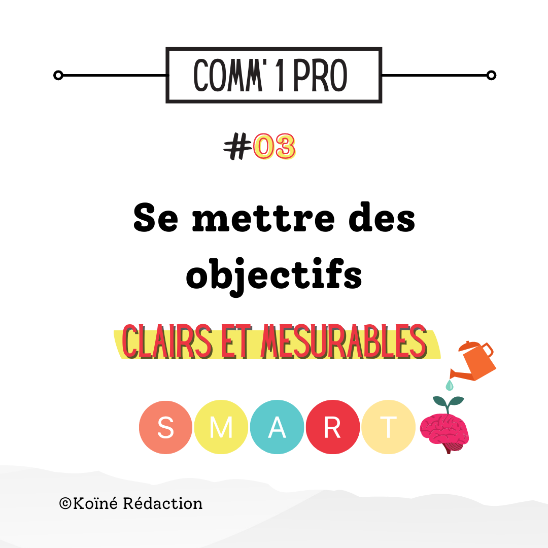 Objectifs SMART conseils communication web