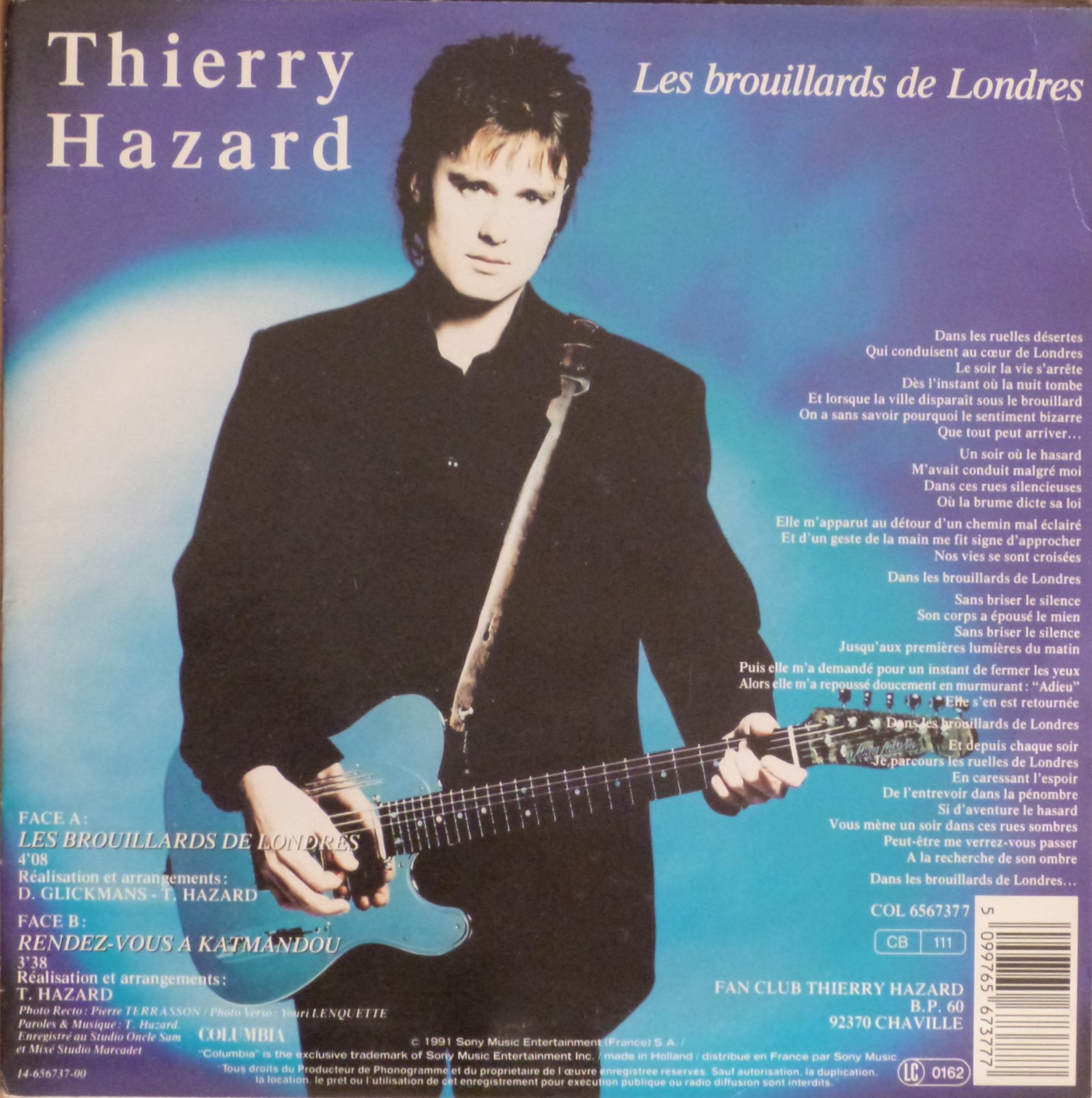 Thierry Hazard, Les Brouillards de Londres